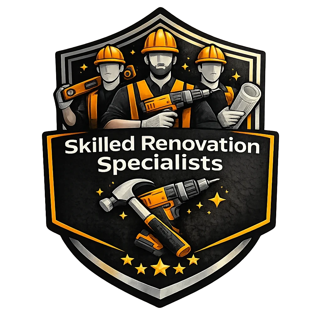 Skilled renovation specialists badge
